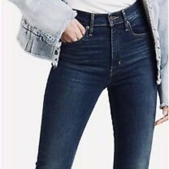 Levi's Mile High Super Skinny Filiforme Altitude Sz26 - Picture 1 of 11